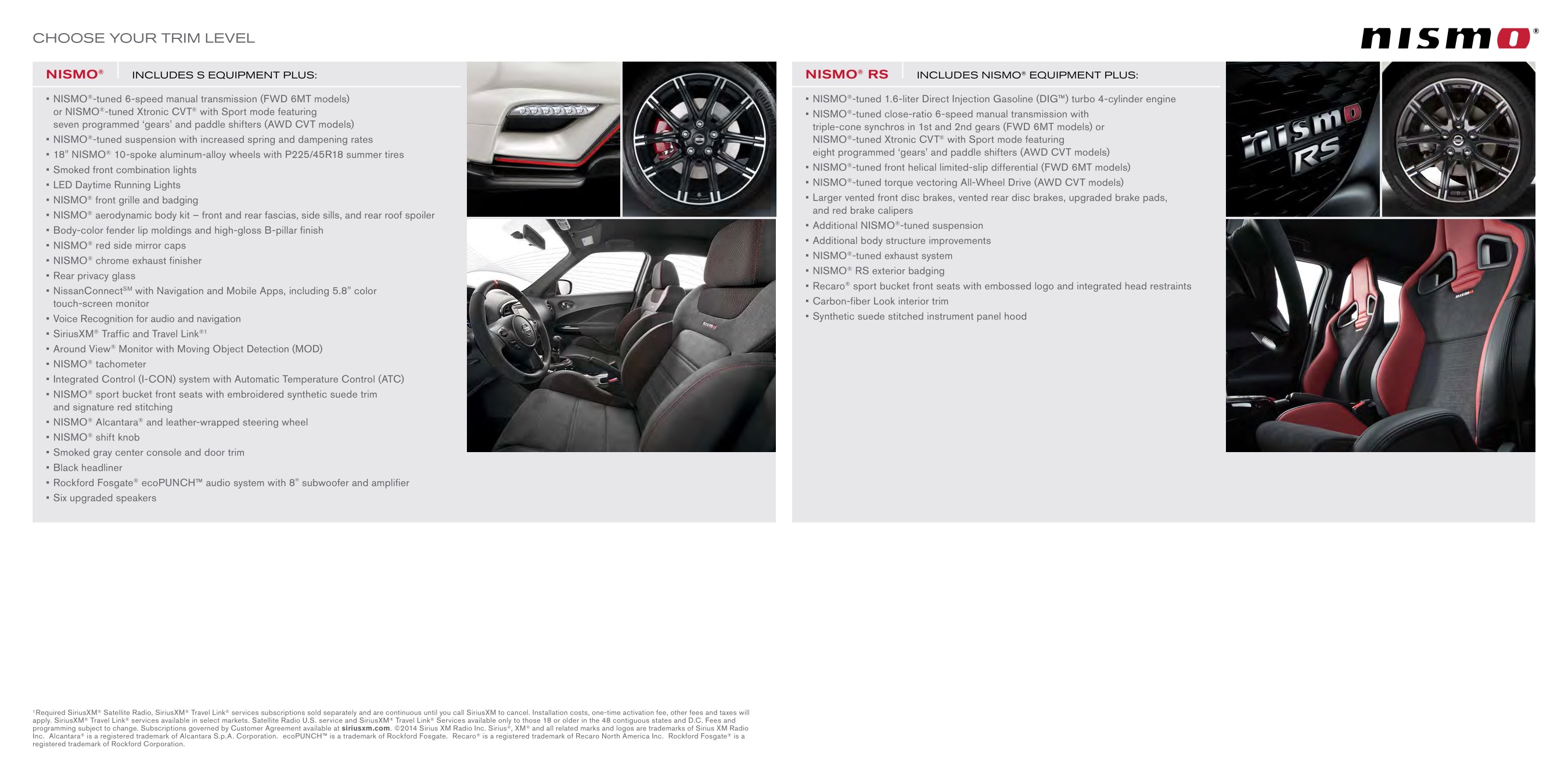 2015 Nissan Juke Brochure Page 14